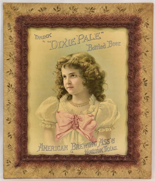 Dixie Pale Beer Pre-Prohibition Litho
