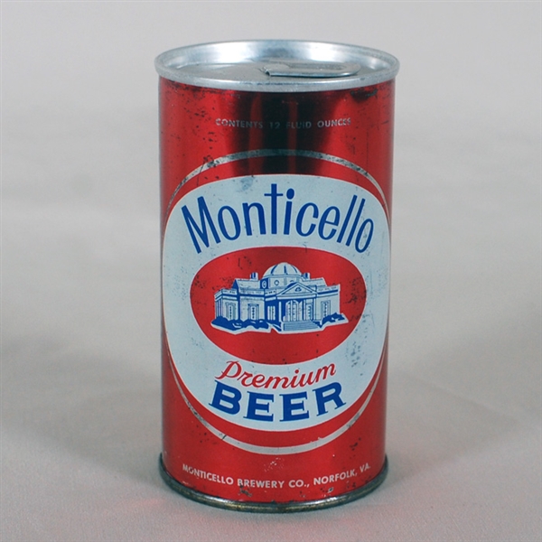Monticello Beer BO Zip Top 95-06