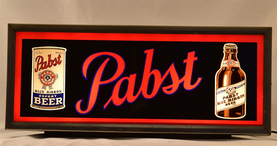 Pabst Lighted Sign