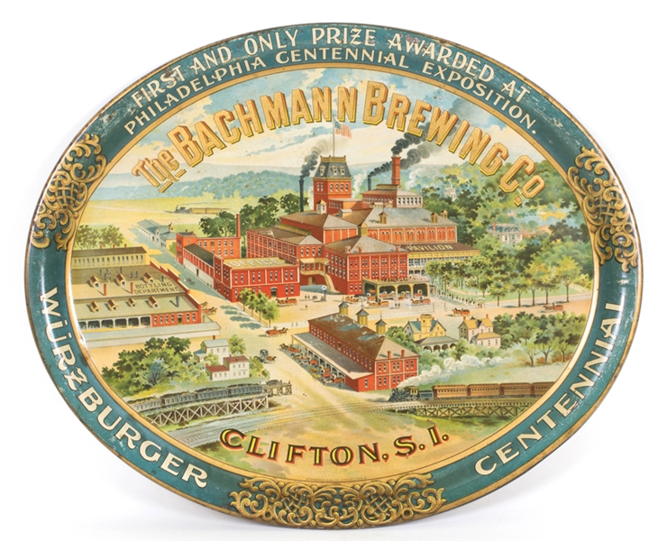 Bachmann Brewing Wurzburger Centennial Factory Scene Tray