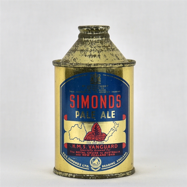 Simonds Pale Ale Early British Cone Top Can