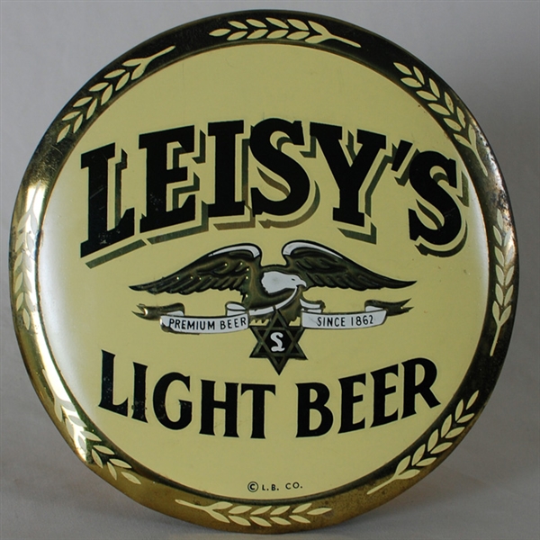 Leisys Light Beer Button Sign