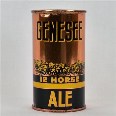 Genesee 12 Horse Ale Flat Top OI Beer Can