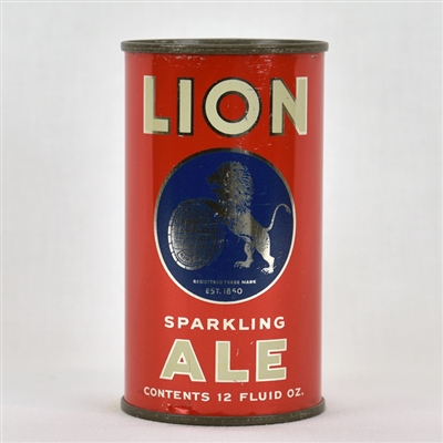 Lion Sparkling Ale Flat Top Beer Can
