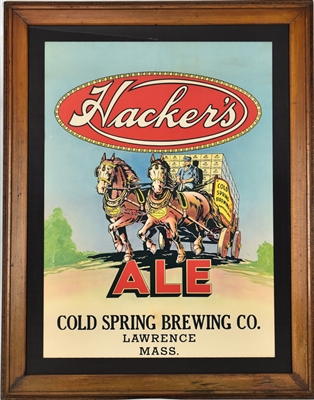 Hackers Ale Horse-Drawn Beer Wagon