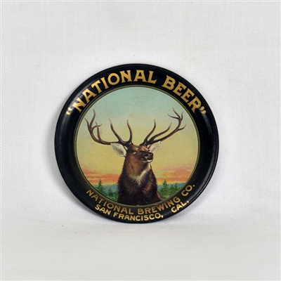National Beer Elk Tip Tray