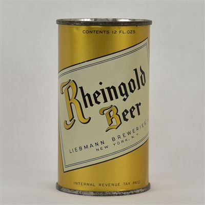Rheingold Beer Flat Top Can