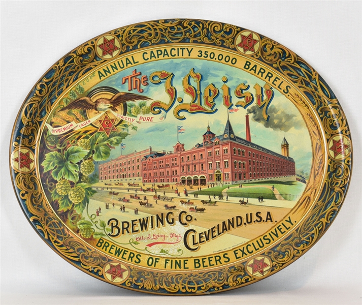 Leisy Brewing Factory Scene Tray