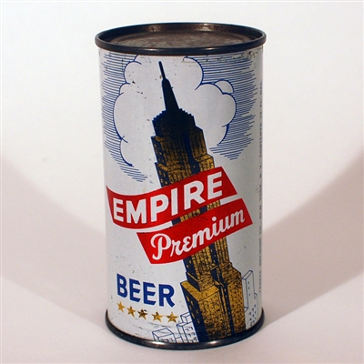 Empire Premium Beer Flat Top Can