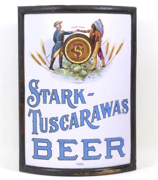 Stark Tuscarawas Beer Washington Native American Vitrolite
