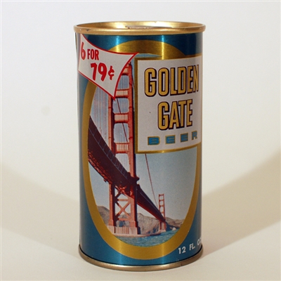 Golden Gate Beer Tab Top Can