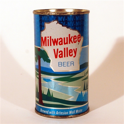 Milwaukee Valley Beer Flat Top Can