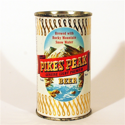 Pikes Peak Beer Flat Top Can