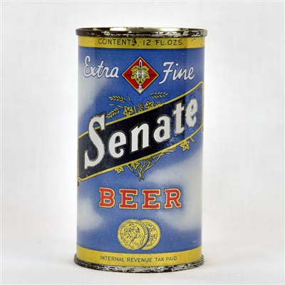 Senate Extra Fine Beer Flat Top Can