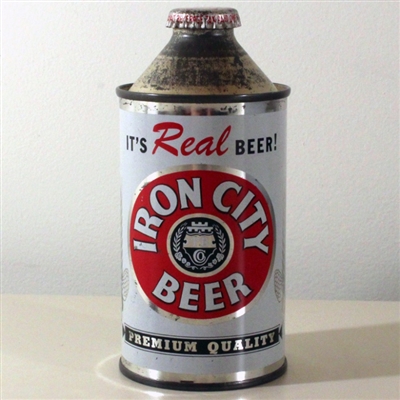Iron City Real Beer Cone Top 170-04