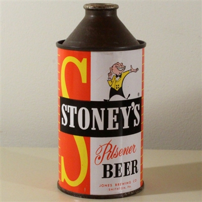 Stoneys Pilsener Beer Cone Top 186-10
