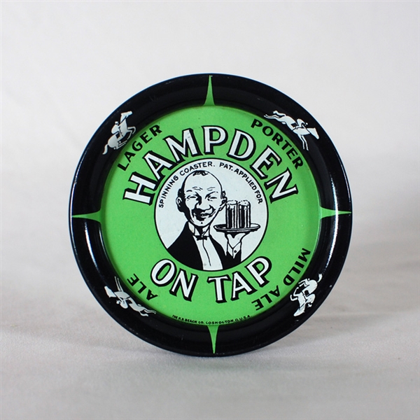 Hampden On Tap Spinner Coaster Tip/Change Tray Green