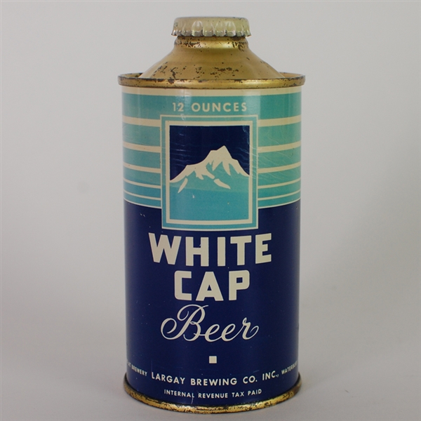 White Cap Beer Cone Top 188-31