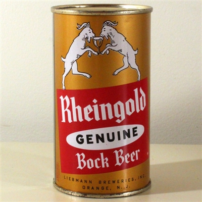 Rheingold Genuine Bock Beer Flat Top 123-17
