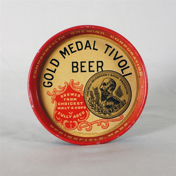 Gold Medal Tivoli Beer Change or Tip Tray