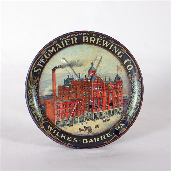 Stegmaier Brewing Factory Scene Tip Tray