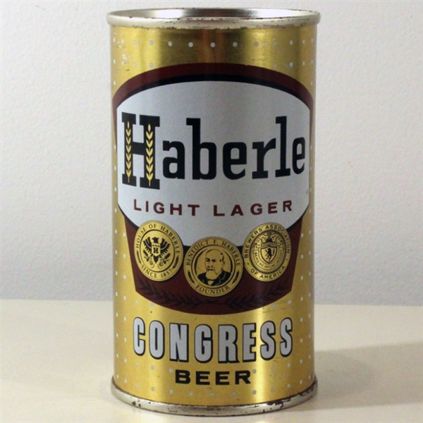 Haberle Light Lager Congress Beer Flat Top