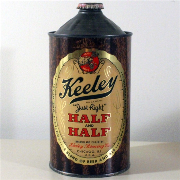 Keeley Half & Half Quart Cone Top