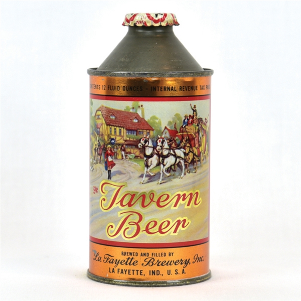 Tavern Beer High Profile Cone Top Can