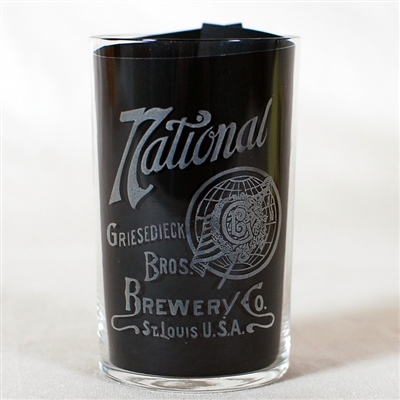 National Etched Glass Griesedieck Bros