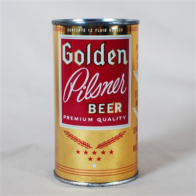 Golden Pilsner Flat Top Beer Can 73-27