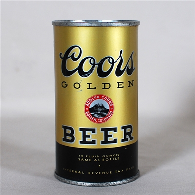 Coors Golden Beer Flat Top 51-17