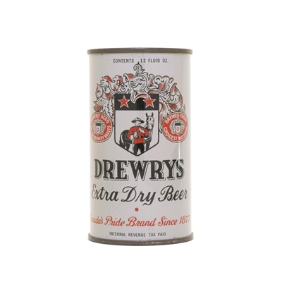 Drewrys DULL GRAY Can 204