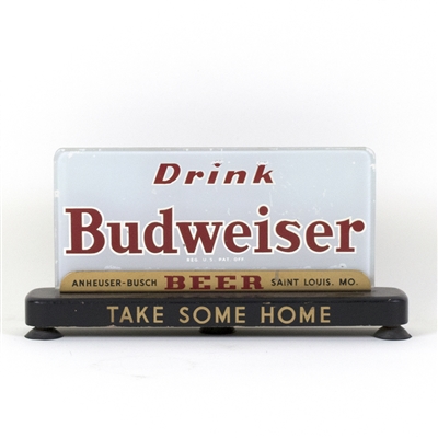 Budweiser Beer “Take Some Home” RPG Back Bar Sign