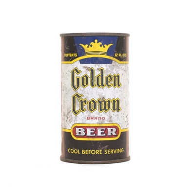 Golden Crown Beer Can 355