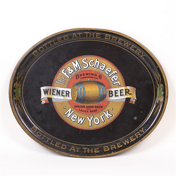 F and M Schaefer Wiener Beer Pre-Pro Tray