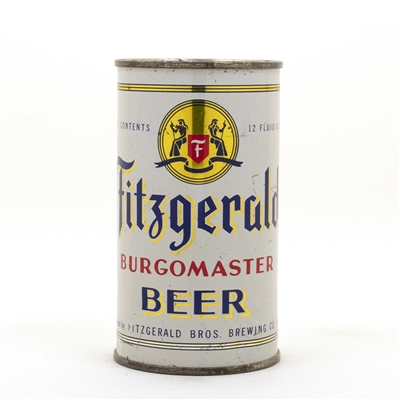 Fitzgerald Burgomaster Flat Top Beer Can