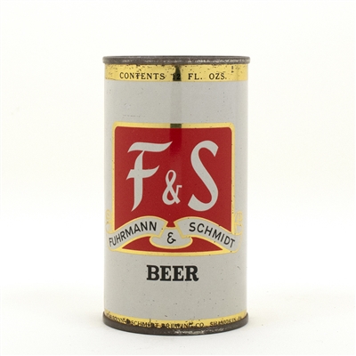F&S Flat Top Beer Can