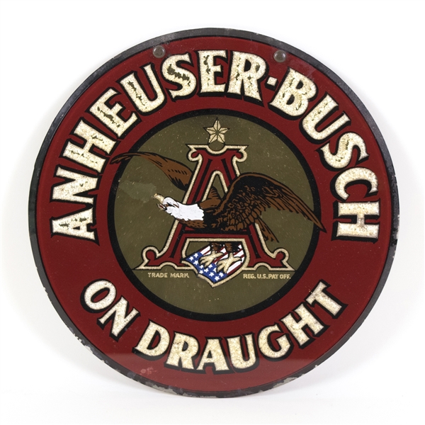 Anheuser-Busch On Draught Pre-Proh RPG Sign