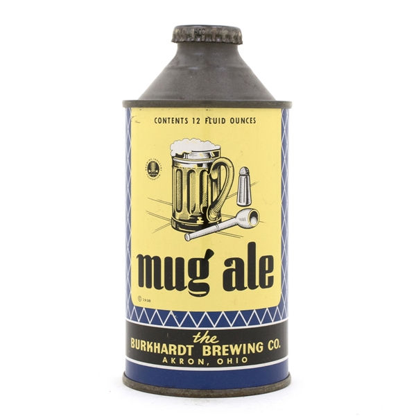 Mug Ale High Profile Cone Top Beer Can