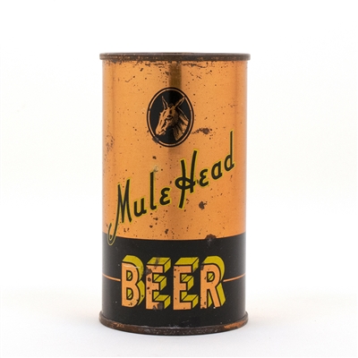 Mule Head Beer Opening Instruction Beer Can