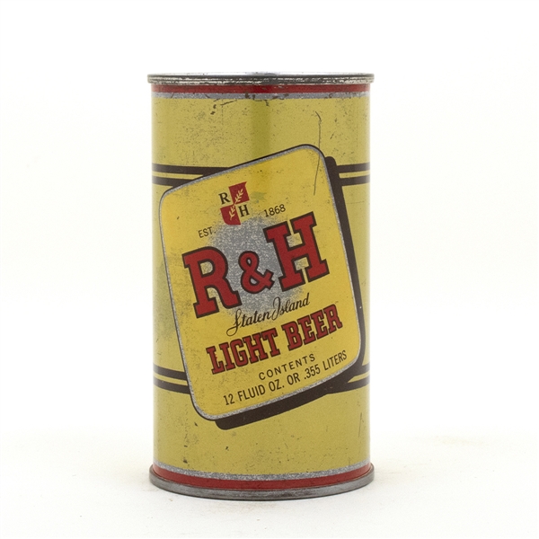 R&H Light Flat Top Beer Can