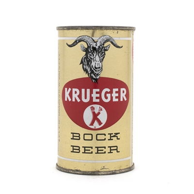 Krueger Bock Beer Flat Top Beer Can