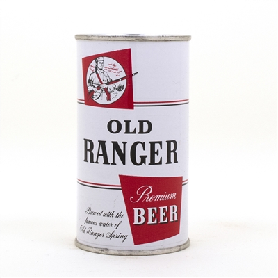 Old Ranger Flat Top Beer Can