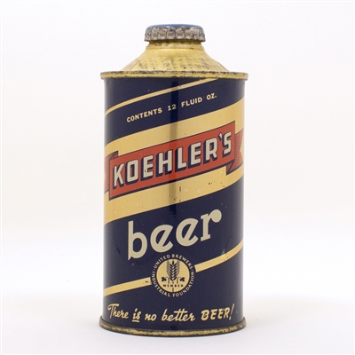 Koehlers Beer 171-24 Low Profile Cone Top