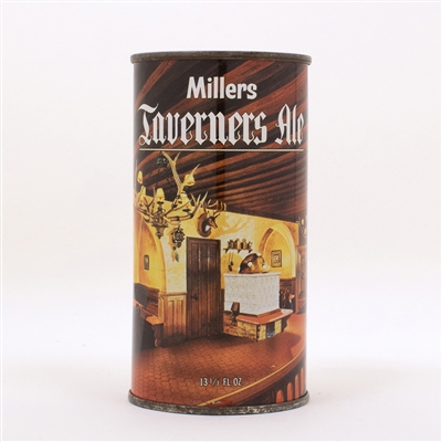 Millers Taverners Ale Flat Top Beer Can