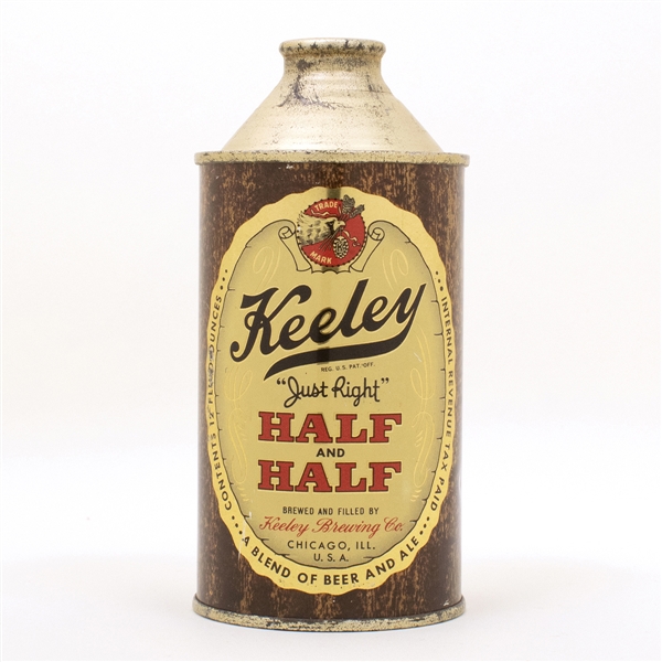 Keeley Half & Half 171-12 Cone Top Can