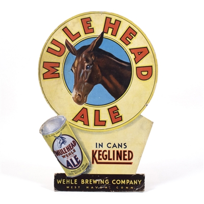 Mule Head Ale Diecut Sign