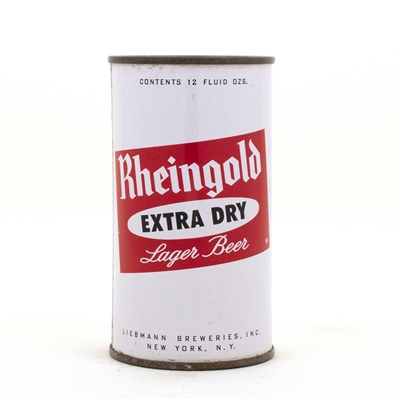 Rheingold Flat Top Beer Can