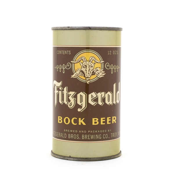 Fitzgerald’s Bock Beer Flat Top Beer Can