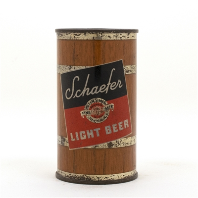 Schaefer Light Flat Top Beer Can